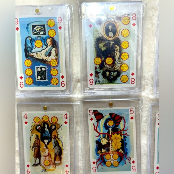 1987 SALVADOR DALI (1 Card) RARE IN Framed Collectors HARD CASE - Picture 10 of 11